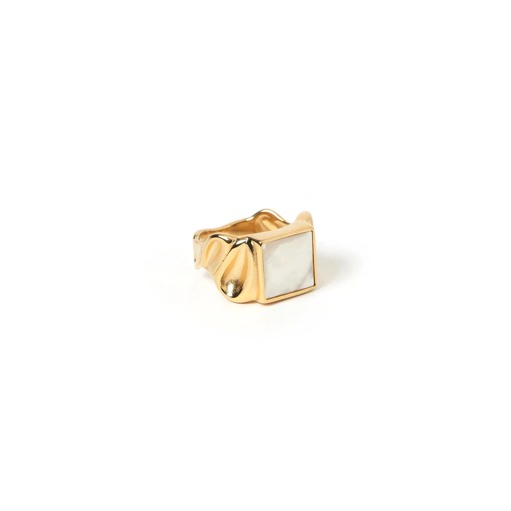 FEZ GOLD & PEARL RING