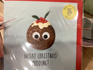 MERRY CHRISTMAS PUDDING