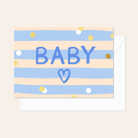 BABY STRIPE BLUE