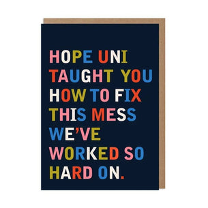 HOPE UNI TAUGHT YOU - GRADUATION