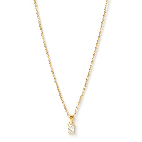 GIA GOLD NECKLACE - STONE