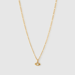 Golden Eye Gold Necklace