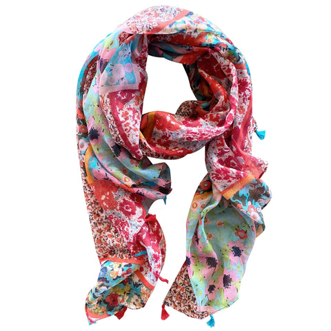 Grace Floral Lightweight Scarf