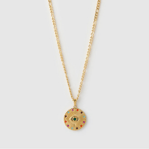 Halo Gold Necklace