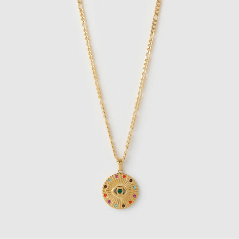 Halo Gold Necklace