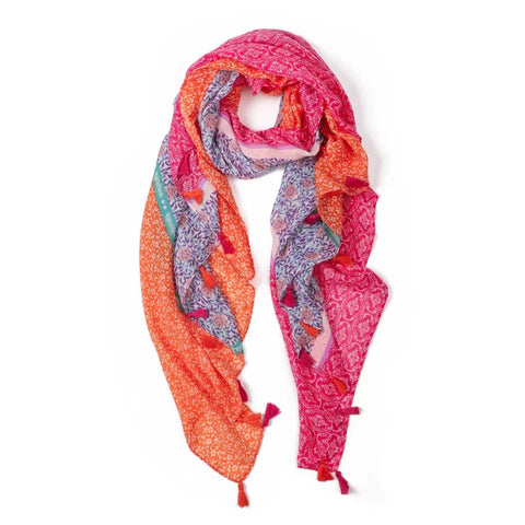 Hazel Floral Lightweight Scarf