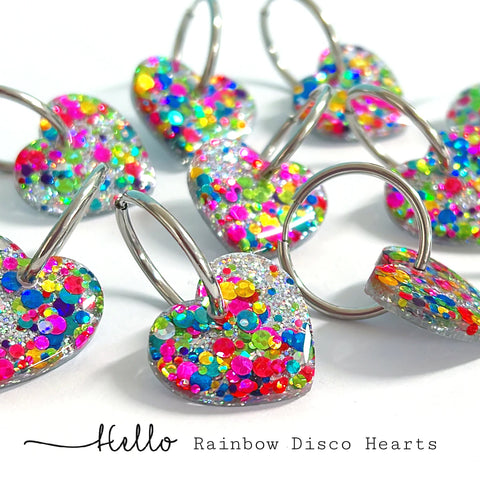 RAINBOW DISCO HEARTS