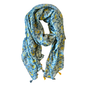 Natalia Floral Lightweight Scarf