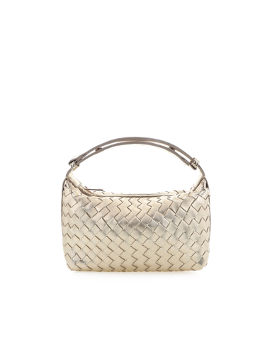 ISABELLE HANDLE BAG-GOLD METALLIC