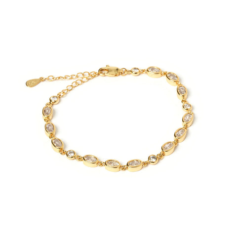 Isadora Gold Bracelet - Stone