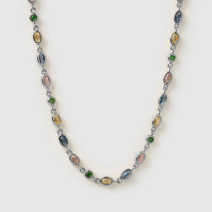Isadora Silver Necklace