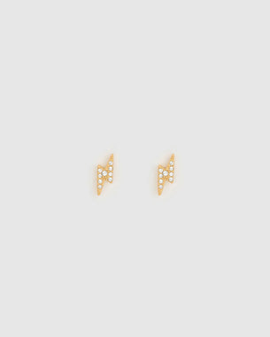 Lightning Stud Earrings