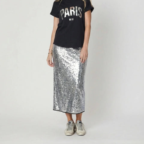 Luna Skirt - Gunmetal