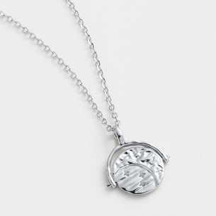 Luna Pendant Necklace - Silver