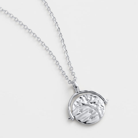 Luna Pendant Necklace - Silver