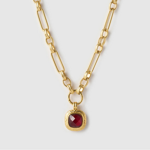 Mason Necklace - Ruby