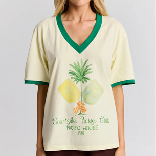 MAKU PICKLEBALL V-NECK TEE