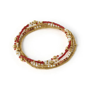 arms of eve Nellie Bracelet - Burgundy
