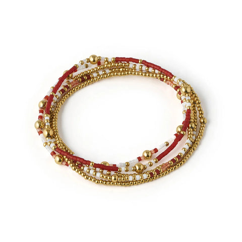 Nellie Bracelet - Burgundy