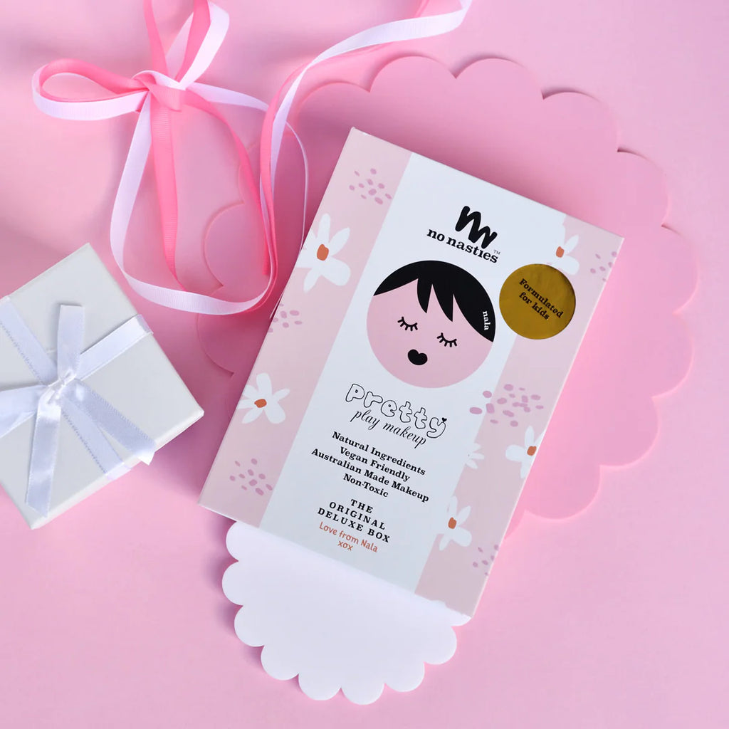 Nala Pink Natural Pressed Powder Kids Makeup Palette Kit