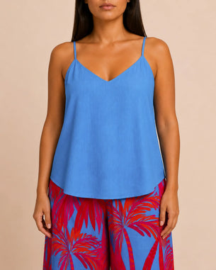Blue Cami Top