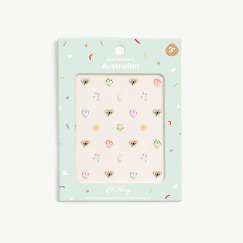 Oh Flossy Nail Stickers - Australian