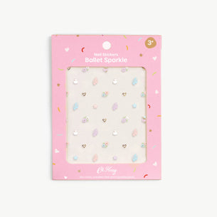 Oh Flossy Nail Stickers - Ballet Sparkle