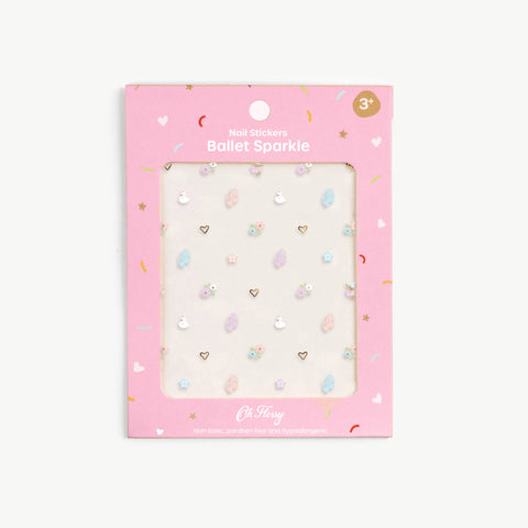 Oh Flossy Nail Stickers - Ballet Sparkle