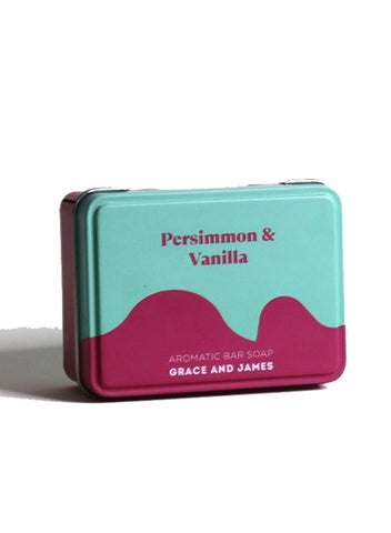 Bloom Collection - Persimmon & Vanilla Bar Soap 80g