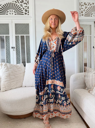 Asha Print Catalonia Maxi