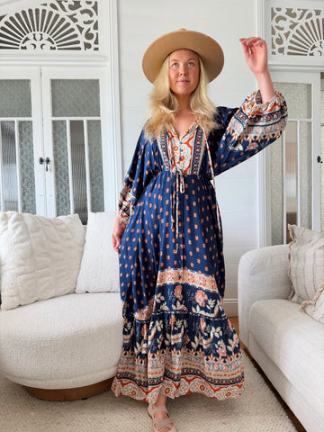 Asha Print Catalonia Maxi