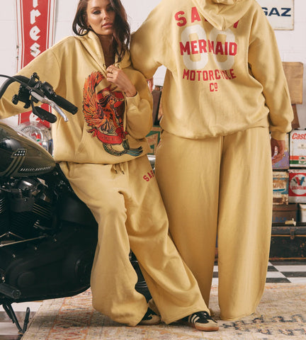 BIG BRENDA TRACK PANTS - YELLOW