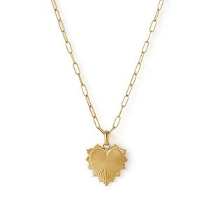 Queen of Hearts Gold Necklace