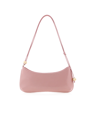 ROSABELLE SHOULDER BAG - BALLET PINK SHINE