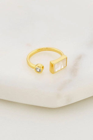 Sienna Adjustable Ring - Gold
