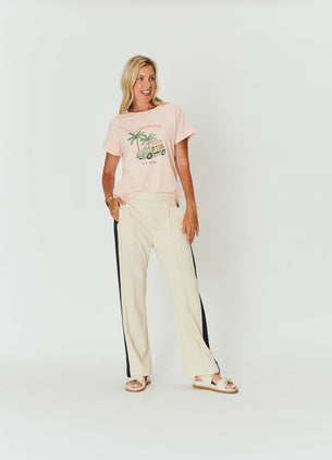 The Alba Pant - Ivory