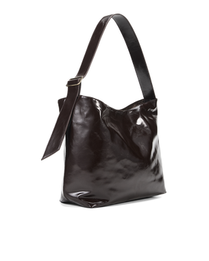 Billini SISA SHOULDER BAG-CHOCOLATE CRINKLE
