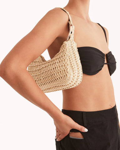 Summer Shoulder Raffia Bag