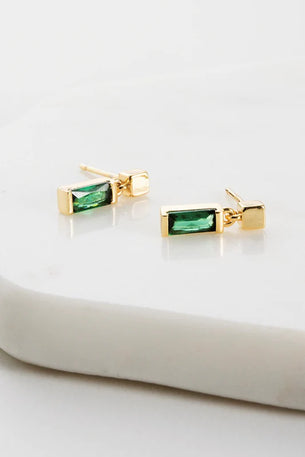 Kate Earring - Emerald