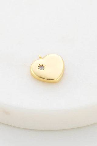 Heart Charm - Gold