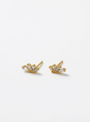 Rue Stud - Gold