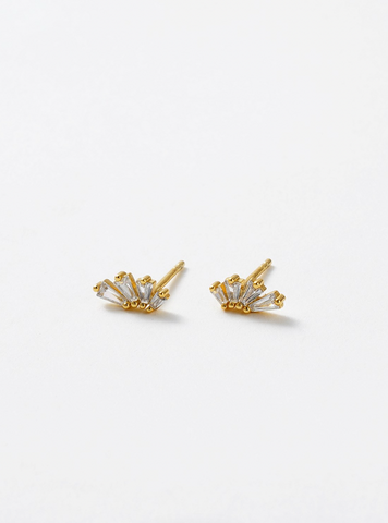 Rue Stud - Gold