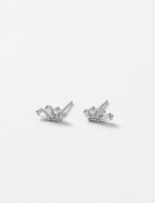 Rue Stud - Silver