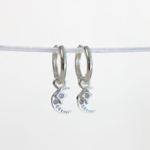 Sparkle Earrings in Silver