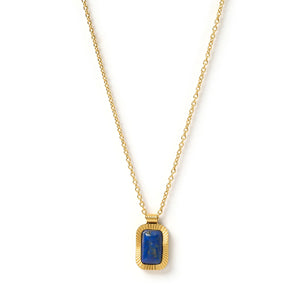 Teo Gold Necklace - Lapiz