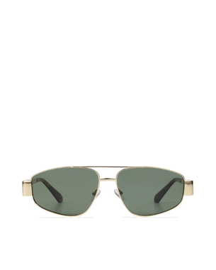 The Earle Gold Green Sunglasses
