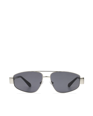 The Earle Silver Smoke Sunglasses