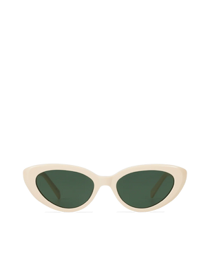 The Sweeney Ivory Green Sunglasses