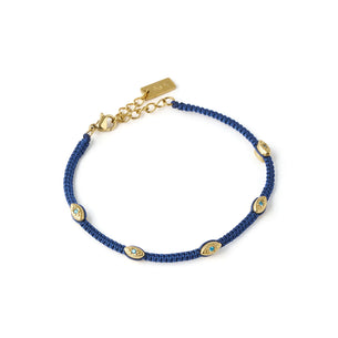arms of eve Third Eye Bracelet - Navy