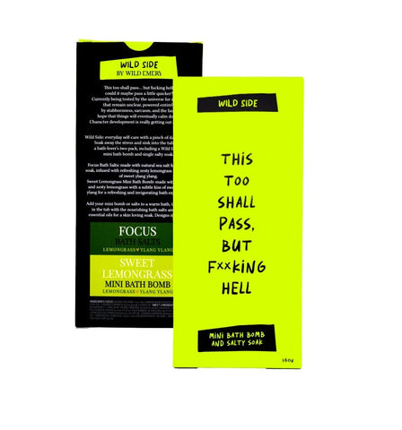 This Too Shall Pass - Mini Bath Bomb And Salty Soak
